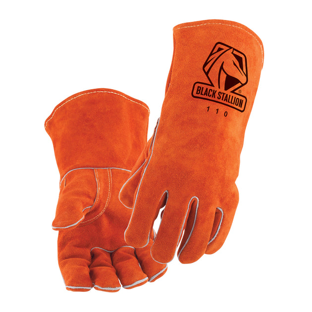 Black Stallion 110 Select Shoulder Split Cowhide Standard Welding Gloves