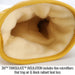 Thinsulate™ Insulation includes fine microfibers that trap air & block radiant heat loss — Black Stallion 18W style gloves
