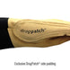 Exclusive DragPatch® side padding — Black Stallion 24D-BLK welding gloves