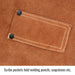 Scribe pockets hold welding pencils, soapstones etc — Black Stallion 30WC welding jacket