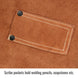 Scribe pockets hold welding pencils, soapstones etc — Black Stallion 30WC welding jacket