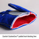 Comfort CushionCore™ padded heat-blocking liner — Black Stallion 320 welding gloves