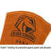 Kevlar® stitching for protection against sparks and abrasion — Black Stallion 35KE tig glove