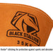 Kevlar® stitching for protection against sparks and abrasion — Black Stallion 35KF tig glove