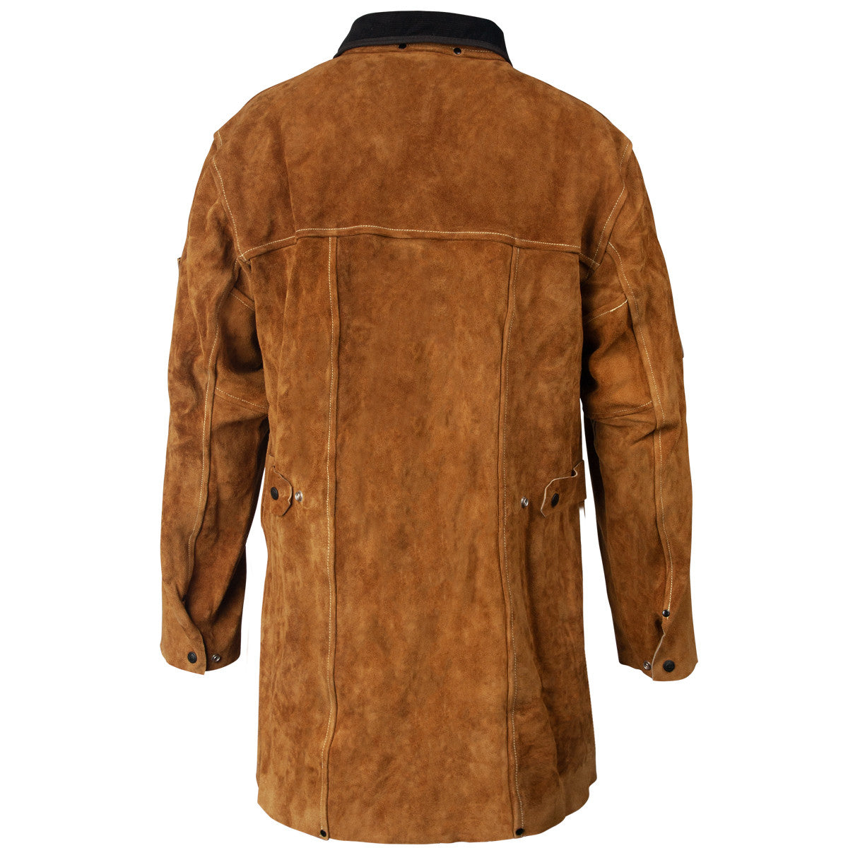Back view of the Black Stallion 36WC welding jacket