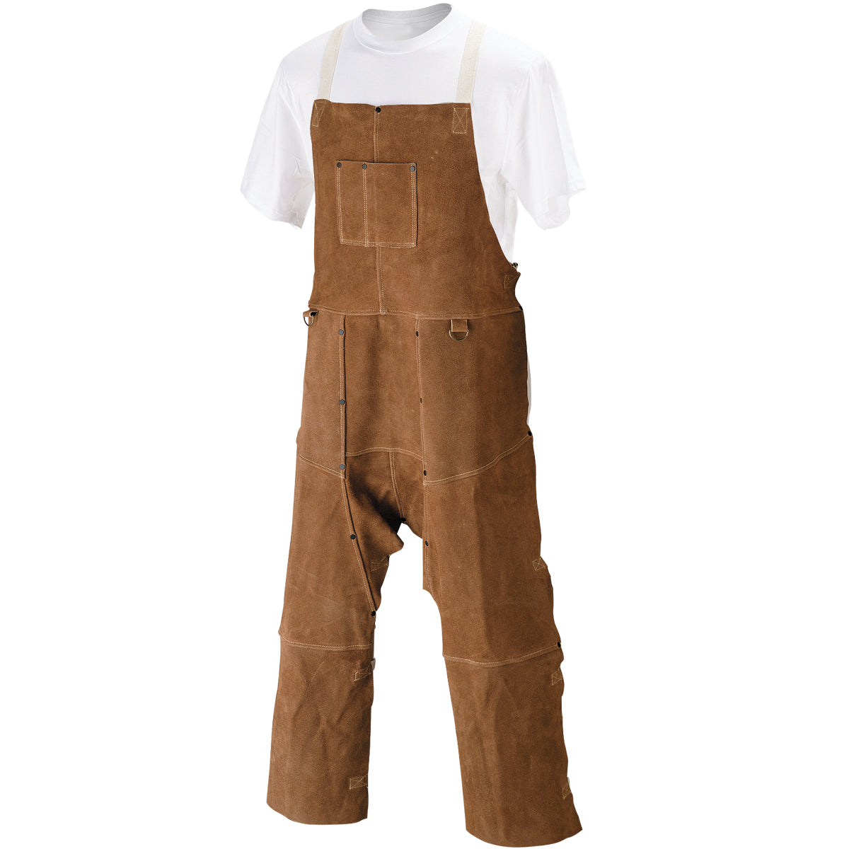 Black Stallion 48SL Side Split Cowhide Leather 48 Inch Welding Split Leg Apron