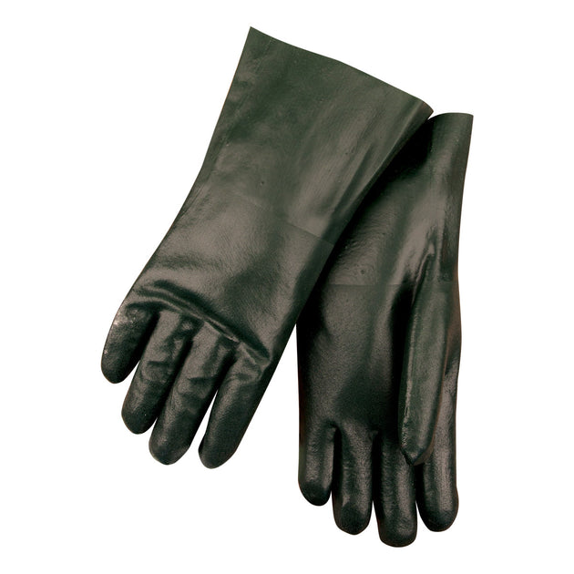 Black Stallion 5112 Sandy Finish 12 Inch PVC Dipped Synthetic Gloves