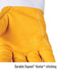 Durable Dupont™ Kevlar® stitching — Black Stallion 730 welding glove
