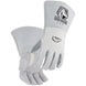 Black Stallion 750 Premium Grain Elkskin Stick glove with Nomex® Lined Back, Pearl White