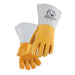 Black Stallion 850 Premium Grain Elkskin Stick glove with Nomex® Lined Back, Gold