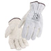 Black Stallion 87 Grain/Split Cowhide Elastic Wrist DRIVER'S Style Gloves
