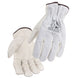 Black Stallion 87 Grain/Split Cowhide Elastic Wrist DRIVER'S Style Gloves