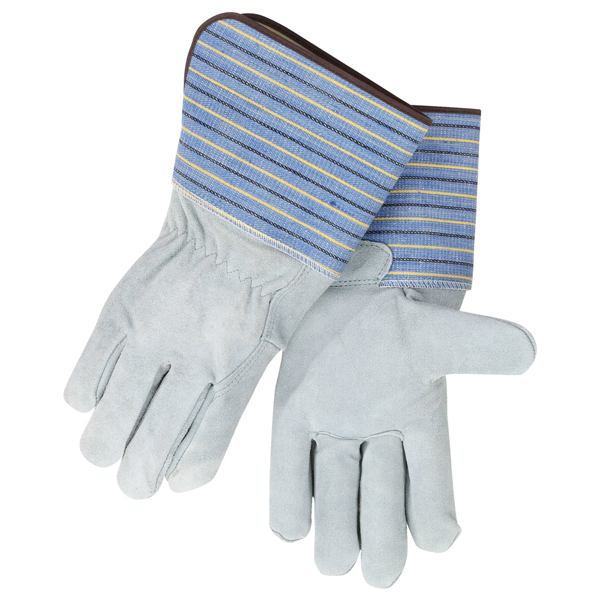 Black Stallion 8FB Sel Shlder Split Cowhide, — Full Back Standard Leather Palm Work Gloves