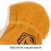 Elastic wrist for a snug and secure fit — Black Stallion 97K drivers glove