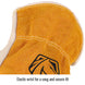 Elastic wrist for a snug and secure fit — Black Stallion 97K drivers glove