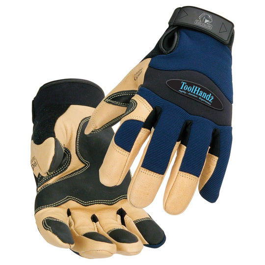Black Stallion 99ACE-P Toolhandz® Pro Spandex With Grain Pigskin Reinforced Ergonomic Gloves