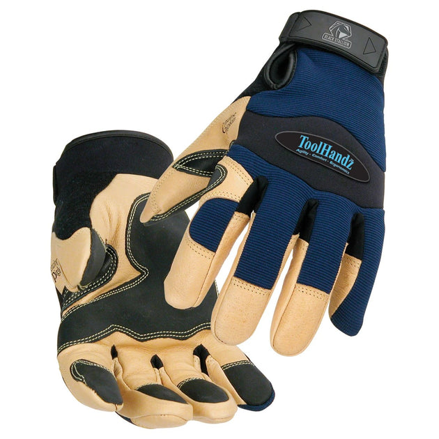 Black Stallion 99ACE-P Toolhandz® Pro Spandex With Grain Pigskin Reinforced Ergonomic Gloves