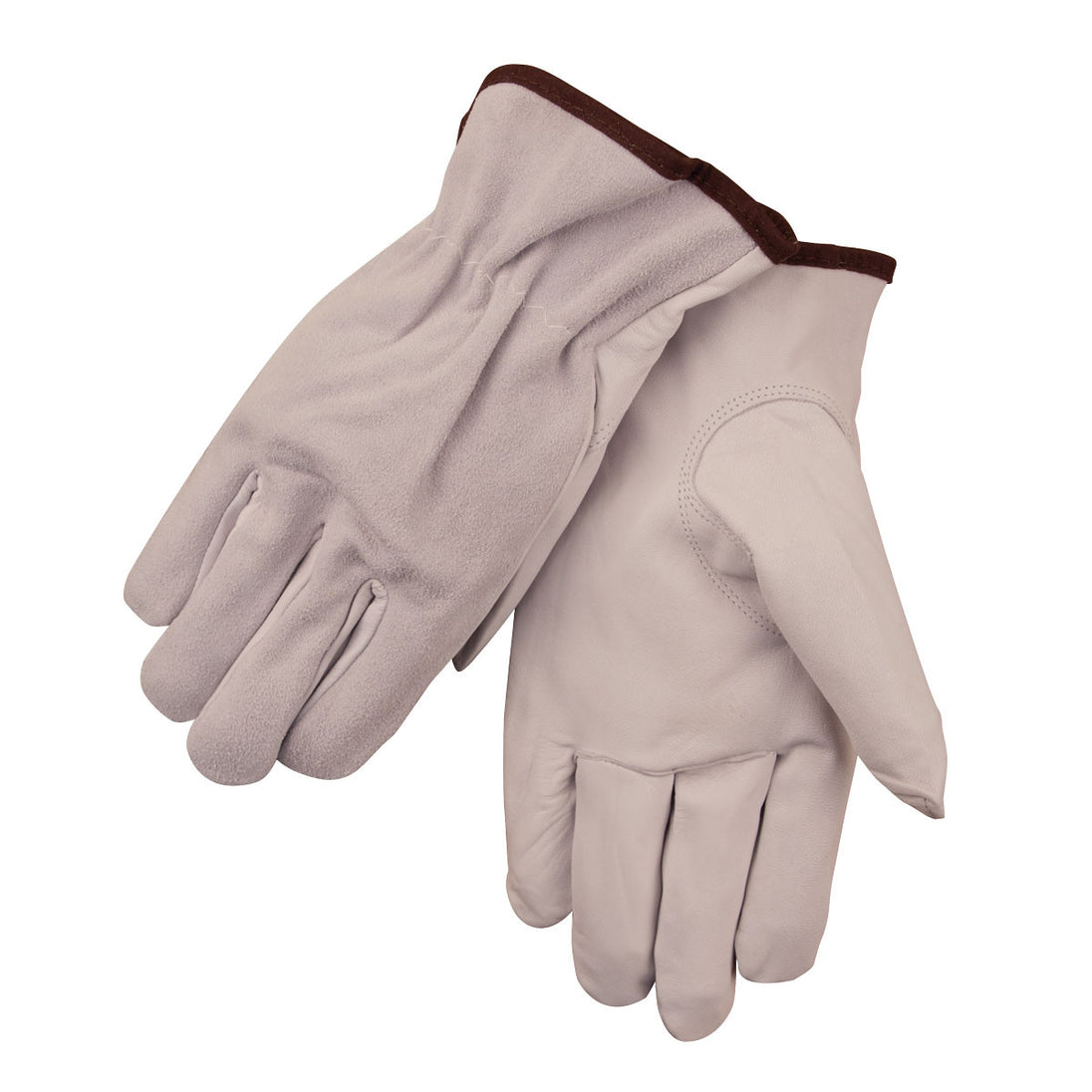 Black Stallion 9GB Grain Goatskin Palm/Cowsplit Back DRIVER'S Style Gloves