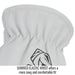 Shirred Elastic Wrist offers a more snug and comfortable fit — Black Stallion 9GWCR style gloves