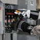 Detail view of the Black Stallion A61 utility glove