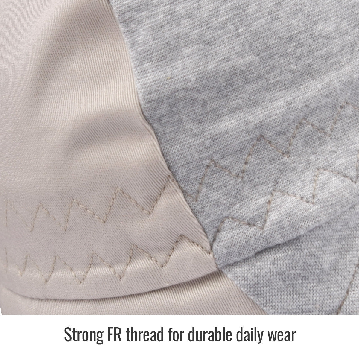 Strong FR thread for durable daily wear — Black Stallion AH1630-GS welding cap