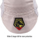 Wider & longer bill for more protection — Black Stallion AH1630-GS welding cap