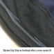 Silicone Grip Strip on forehead offers a more secure fit — Black Stallion AH1631-NB welding cap