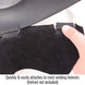 Easily attaches to most welding helmets — Black Stallion AH5040-BK helmet bib