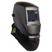 Black Stallion AH5040-BK Wrap Around Wldg Helmet Bib Black Cowsplit