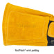 RestPatch® wrist padding — Black Stallion BM88CR welding gloves