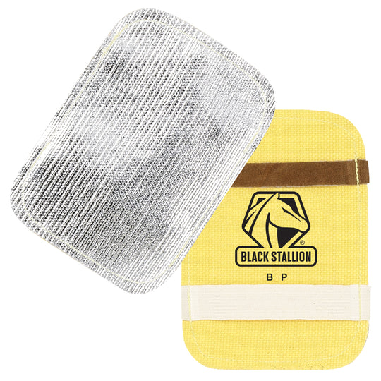 Black Stallion BP Aluminized Fiberglass Universal Glove Backpad