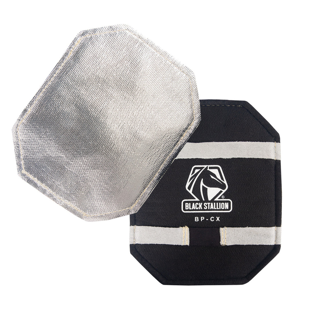 Black Stallion BP-CX Oversized Aluminzied Fiberglass & Carbon Felt Backpad