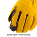 Durable Dupont™ Kevlar® stitching — Black Stallion BT88 welding gloves