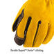 Durable Dupont™ Kevlar® stitching — Black Stallion BT88 welding gloves