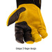 Unique 3-finger design — Black Stallion BT88 welding gloves