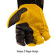 Unique 3-finger design — Black Stallion BT88 welding gloves