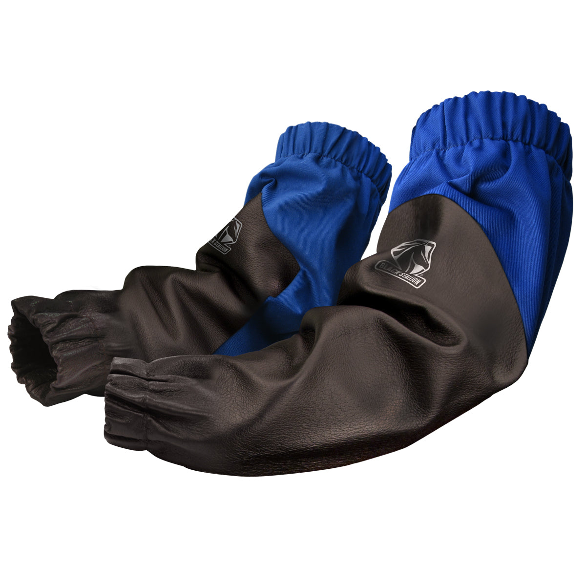 Black Stallion BX-19P BSX FR Reinforced Grain Pigskin Sleeves, Royal Blue