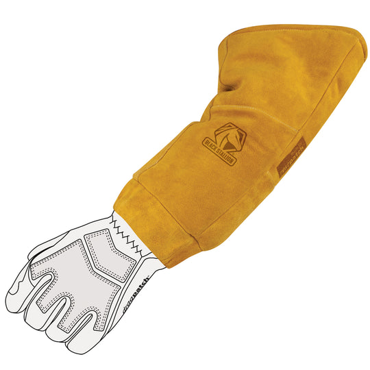 Black Stallion BX-EXT BSX Genuine Leather Welding Glove Extender