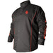Black Stallion BX9C BSX® Contoured FR Cotton Welding Jacket, Black with Red Flames