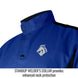 Standup Welder’s Collar provides enhanced neck protection — Black Stallion BXRB9C welding jacket