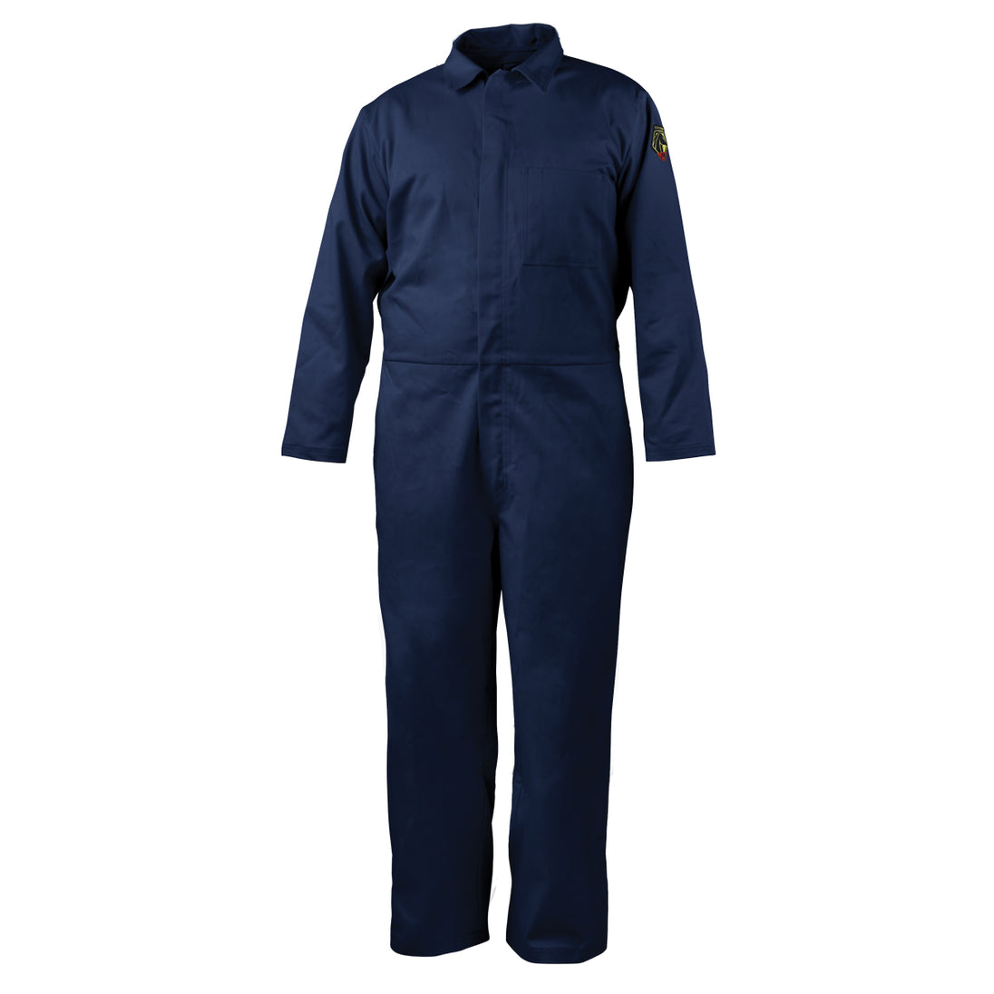 Black Stallion CF2117-NV 7 oz FR Cotton Coveralls (NFPA 2112 / 70E), Navy
