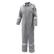 Black Stallion CF2118-GY 7 oz FR Cotton Reflective Coveralls (NFPA 2112 / 70E), Gray