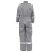 Back view of the Black Stallion CF2118-GY reflective coveralls