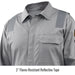 Reflective Tape — Black Stallion CF2118-GY reflective coveralls