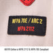 Ar/fr Cotton is NFPA 2112 & NFPA 7oqe Compliant — Black Stallion CF2118-ST reflective coveralls
