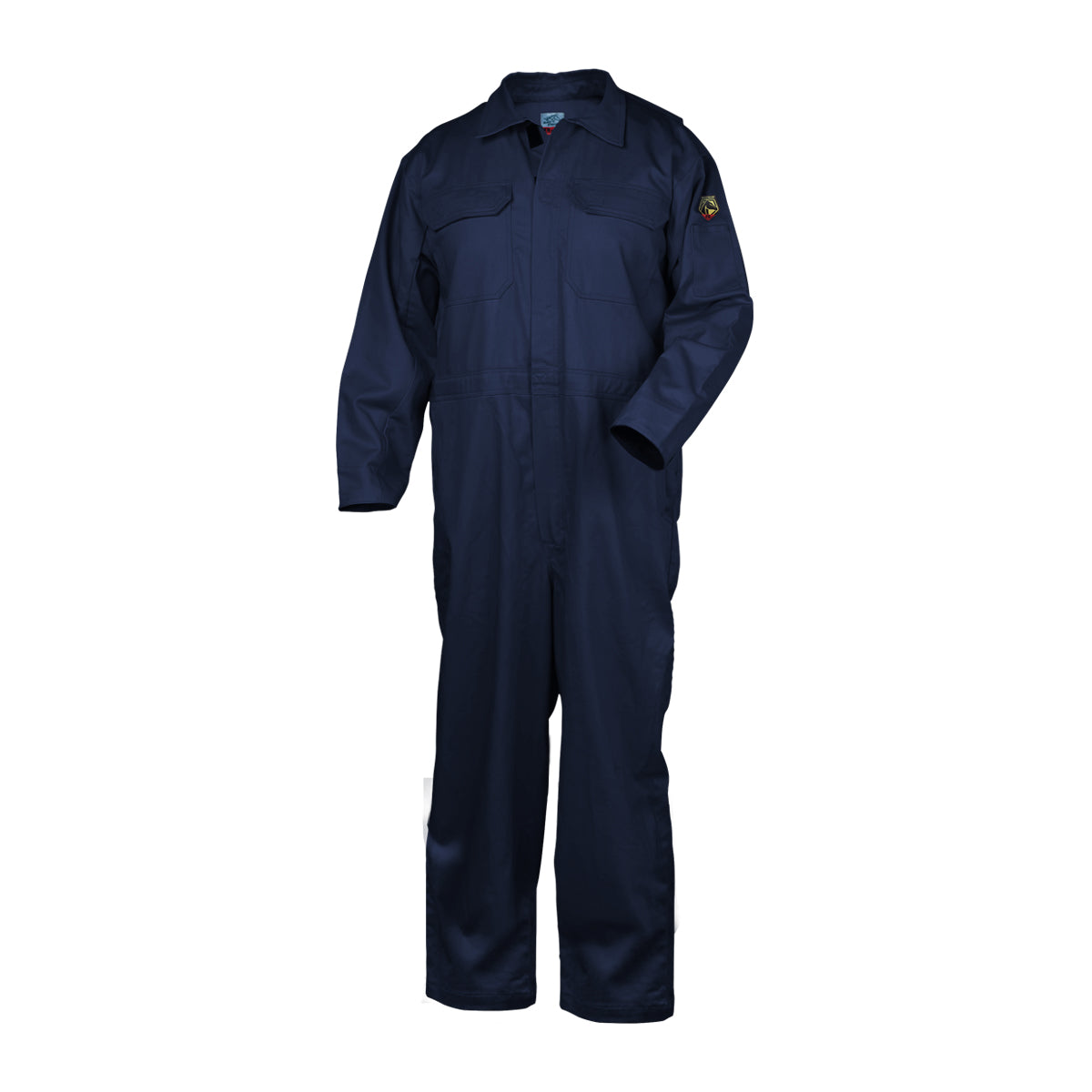 Black Stallion CF2215-NV 9 oz FR Cotton Coveralls (NFPA 2112 / 70E), Navy