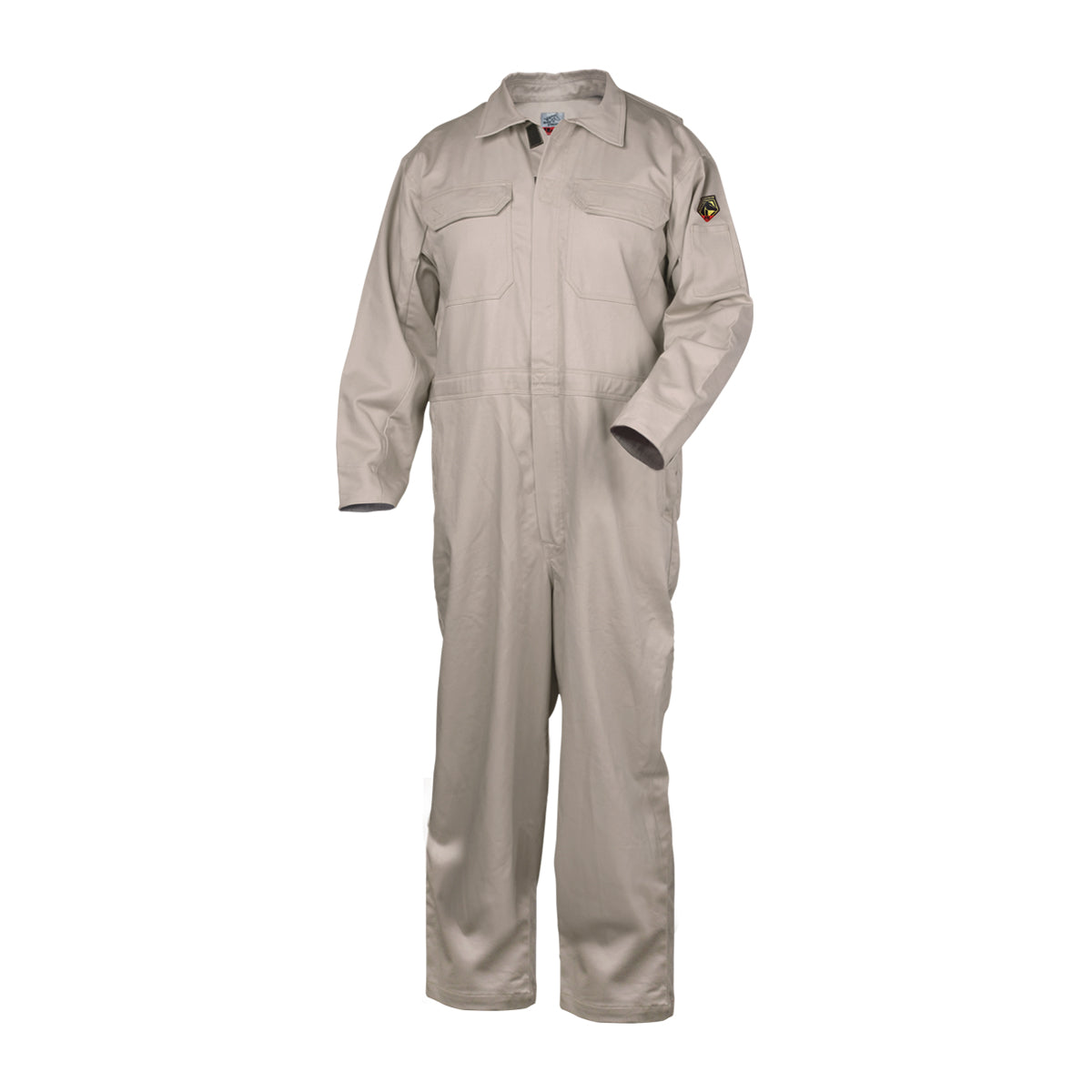 Black Stallion CF2215-ST 9 oz FR Cotton Coveralls (NFPA 2112 / 70E), Stone