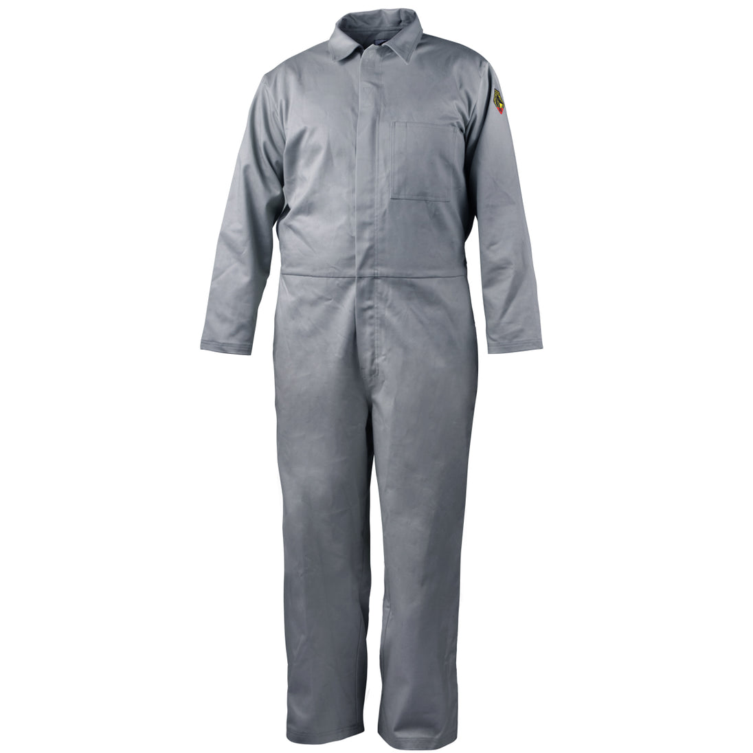 Black Stallion CF4017-GY 7 oz FR 88/12 Cotton Coveralls (NFPA 2112 / 70E), Gray