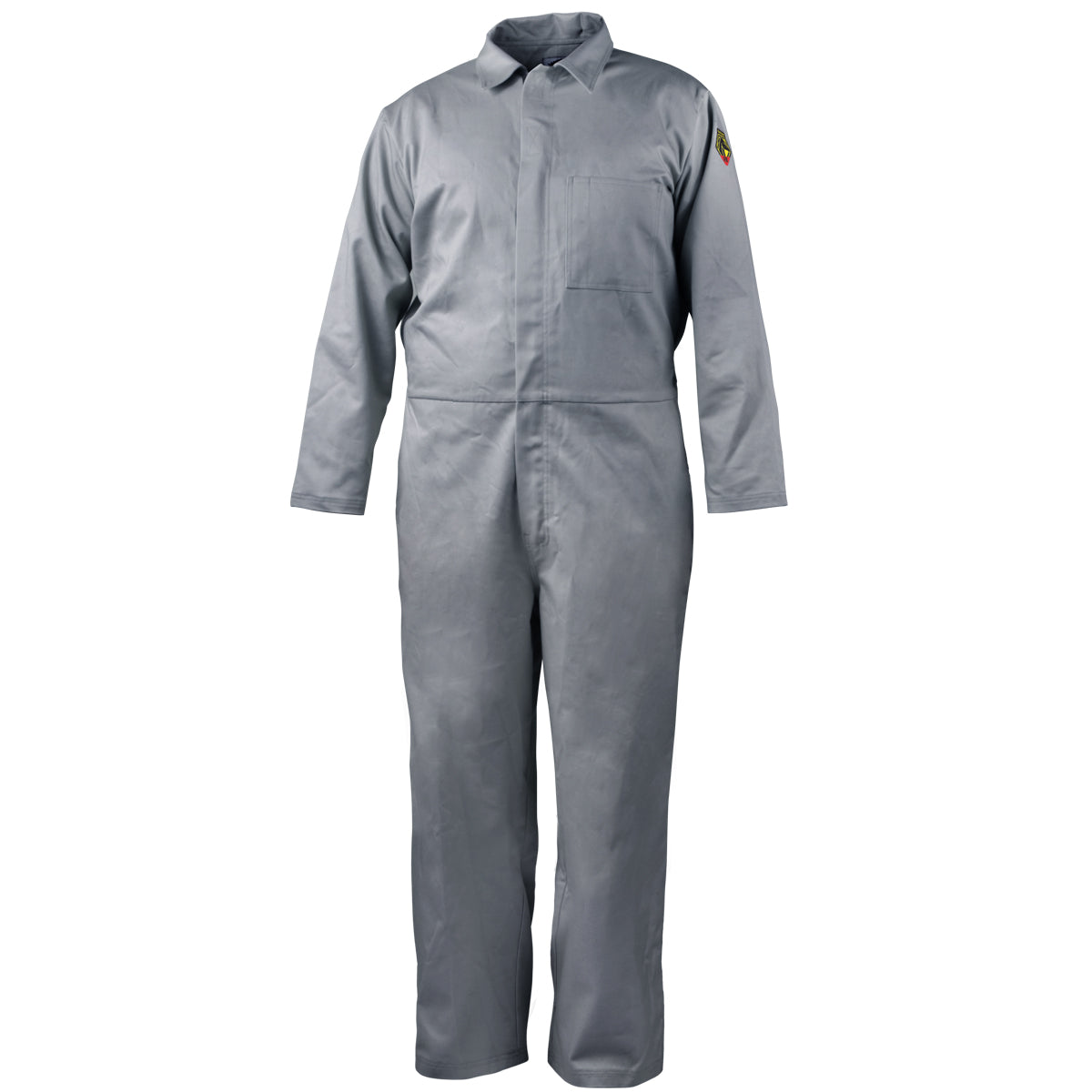 Black Stallion CF4017-GY 7 oz FR 88/12 Cotton Coveralls (NFPA 2112 / 70E), Gray