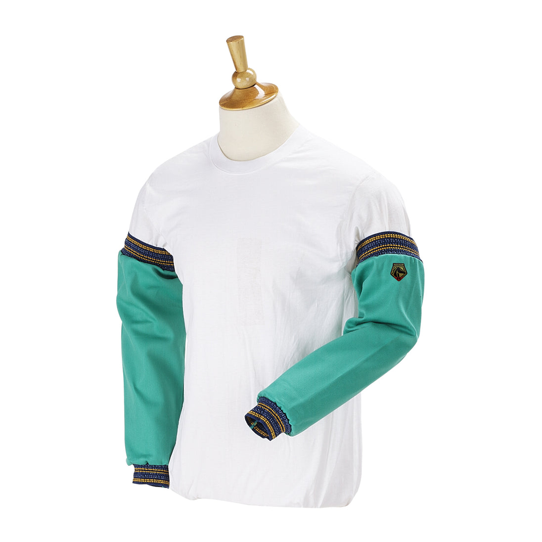Black Stallion F9-218S 9 oz FR Cotton 18 Inch Sleeves Elastic Cuff Band, Green
